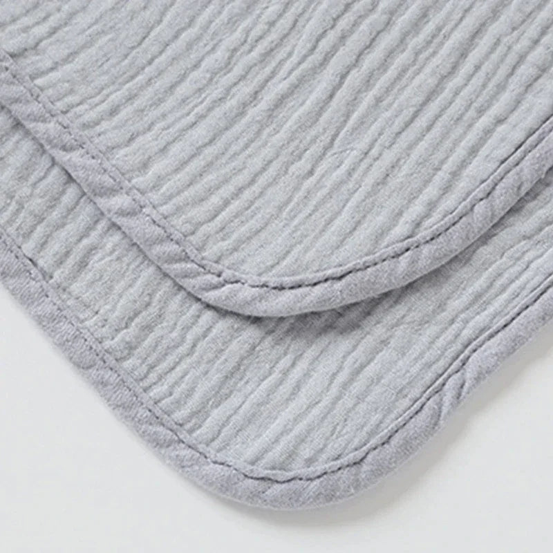 poncho de bain enfant - bleu gris