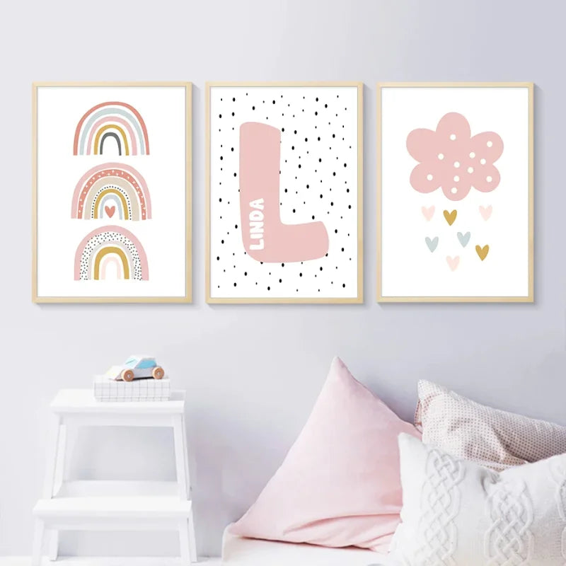 poster chambre enfant personnalisables